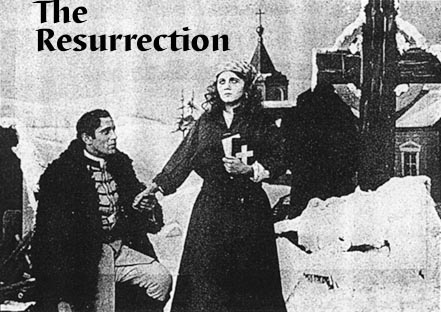 The Still from the D.W. Griffith short film of the Tolstoy Novel that inspired mine.