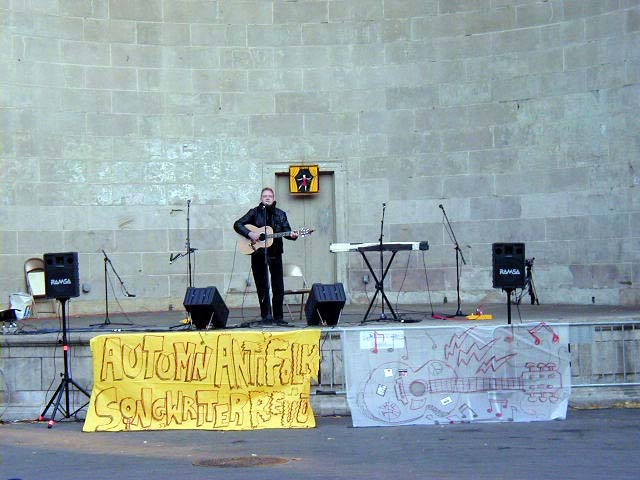 Fenton Lawless at the Central Park Naumburg Bandshell